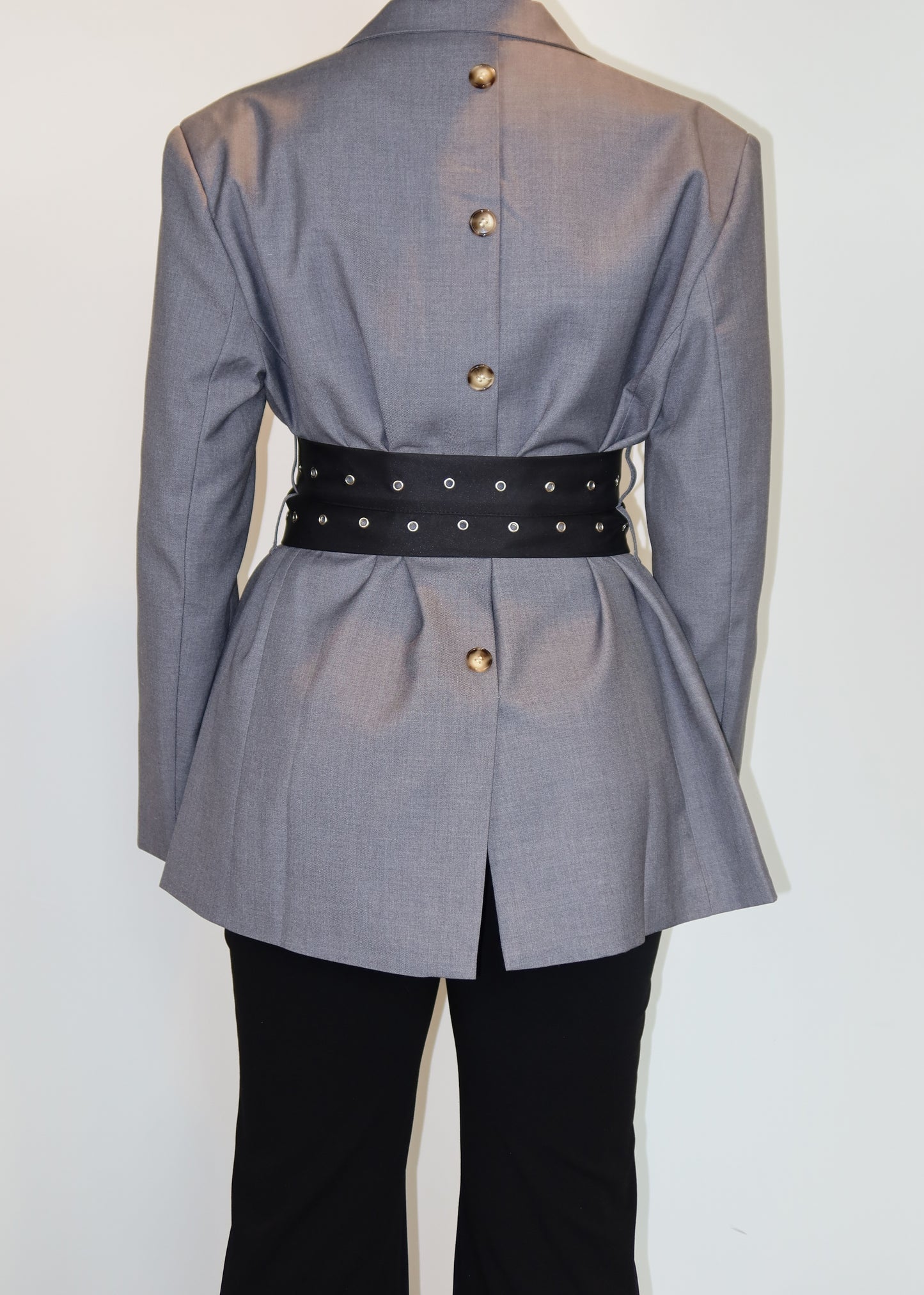 Charlie Double-Belted Blazer