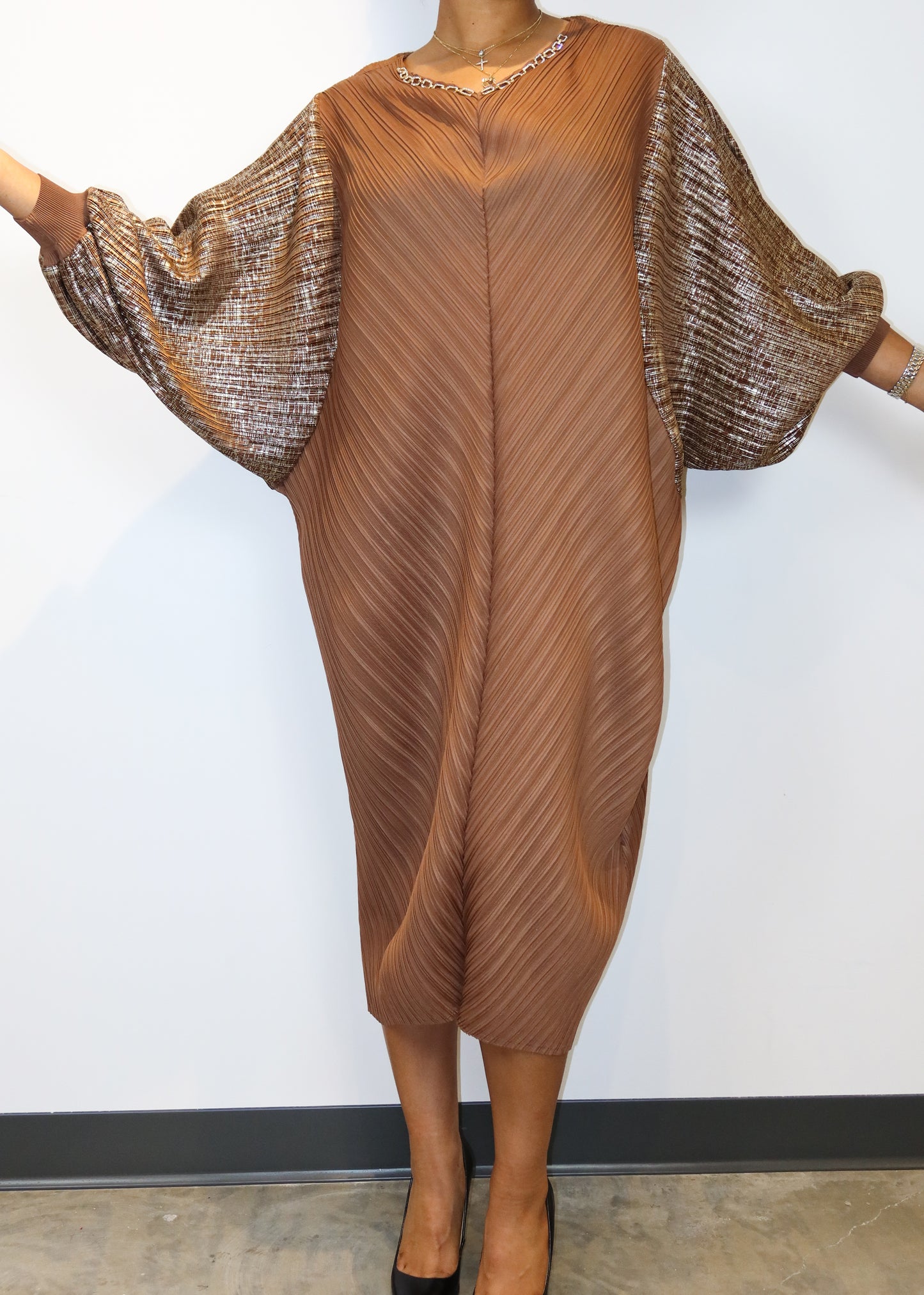 Fiona Bronze Dress