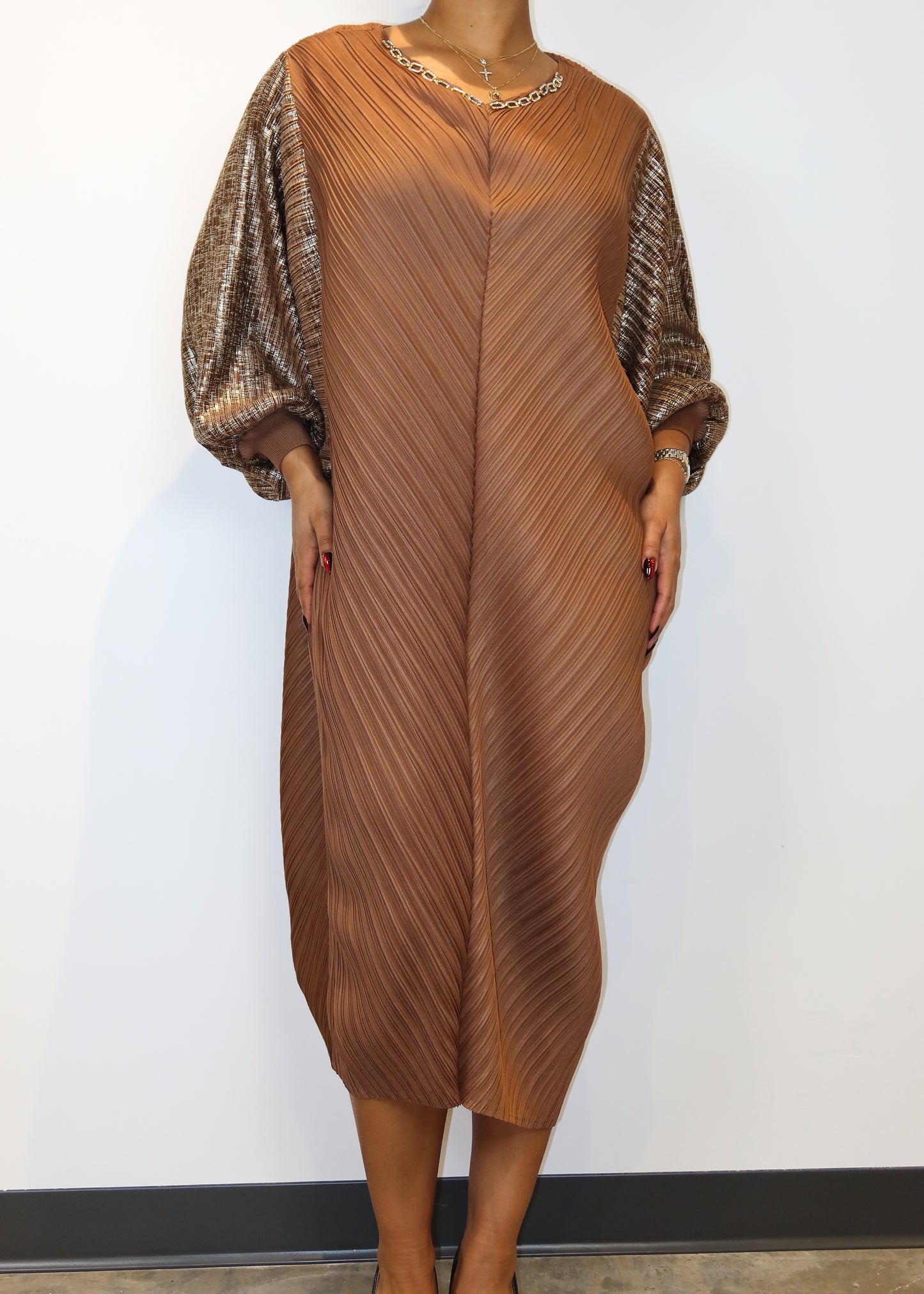 Fiona Bronze Dress