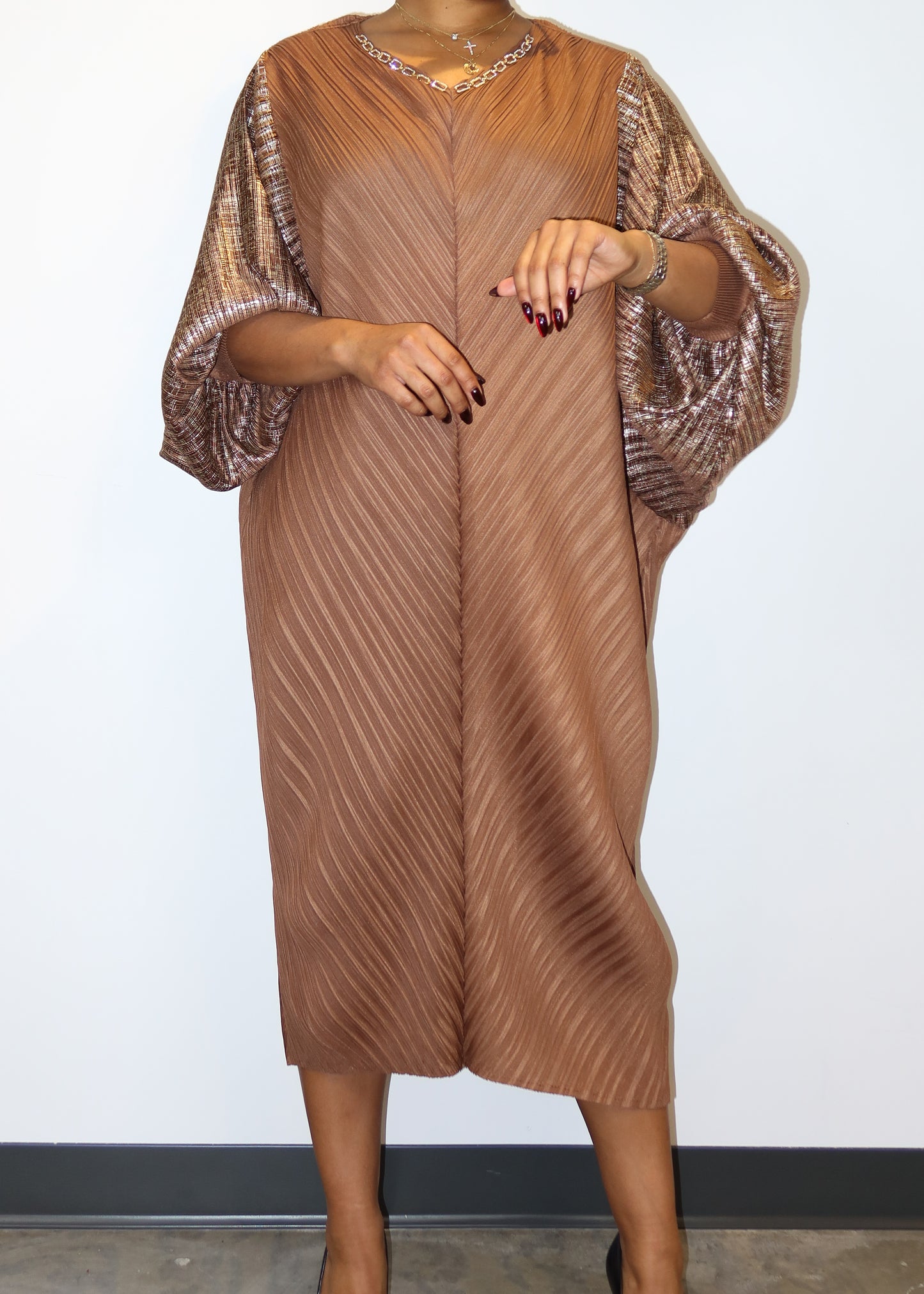 Fiona Bronze Dress