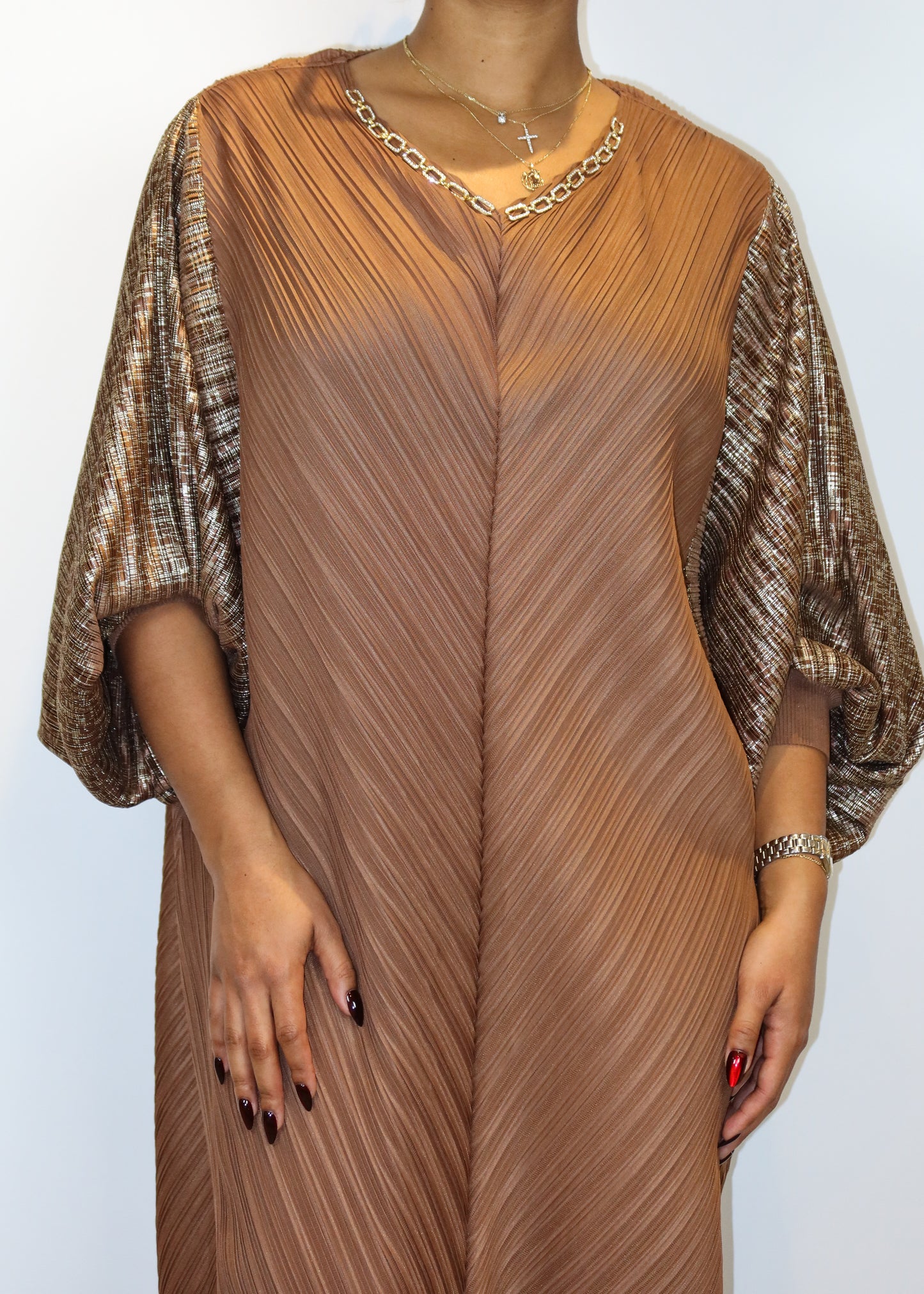 Fiona Bronze Dress