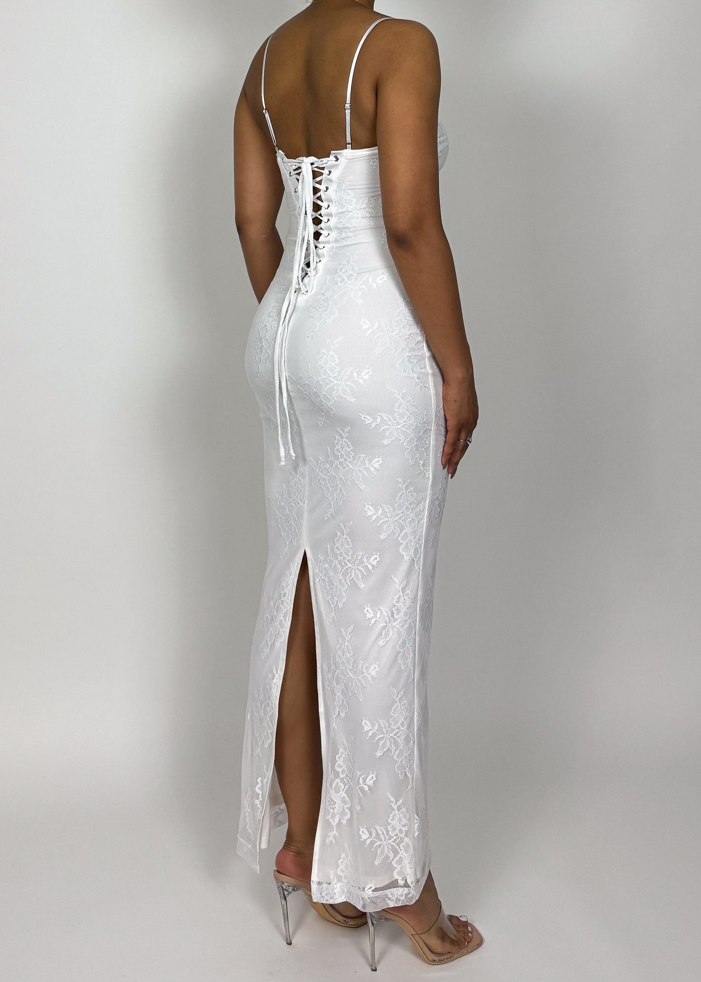 Josie Ivory Corset Dress