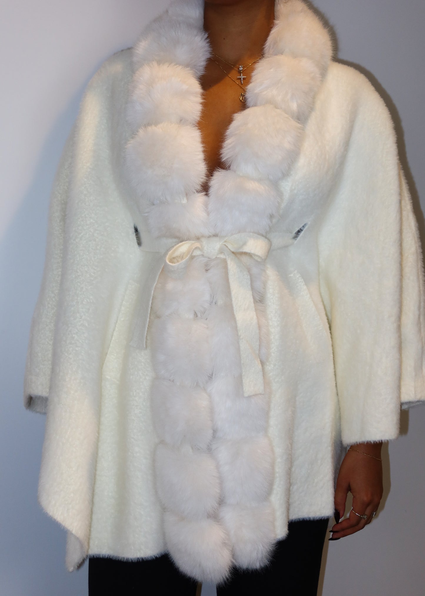 Leila Fur Cape