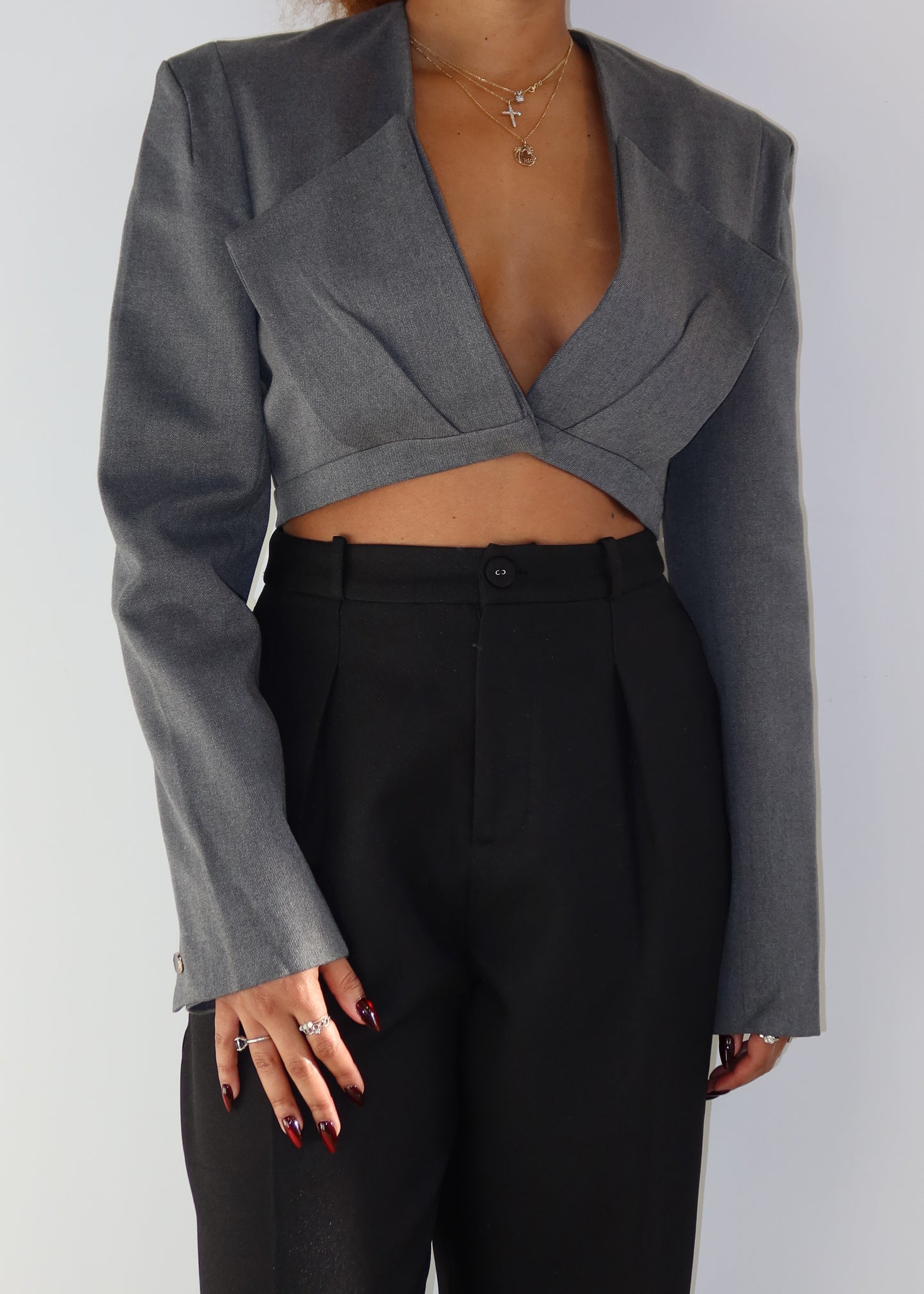 London Cropped Blazer