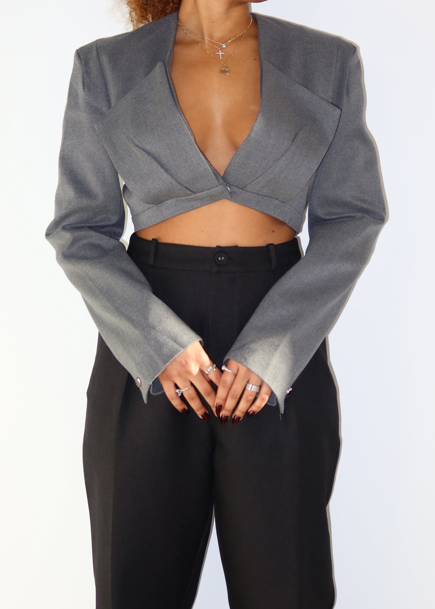 London Cropped Blazer