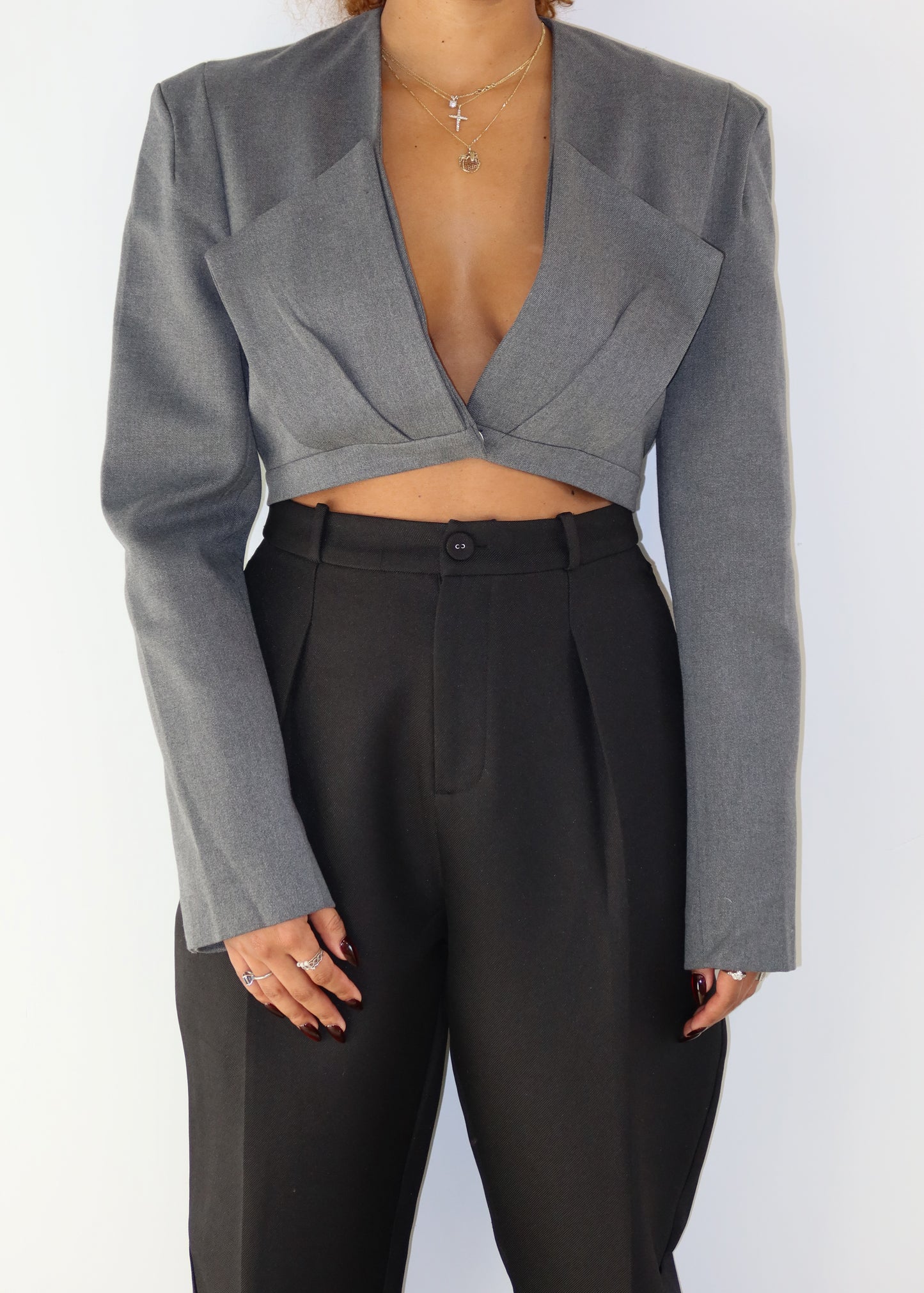 London Cropped Blazer