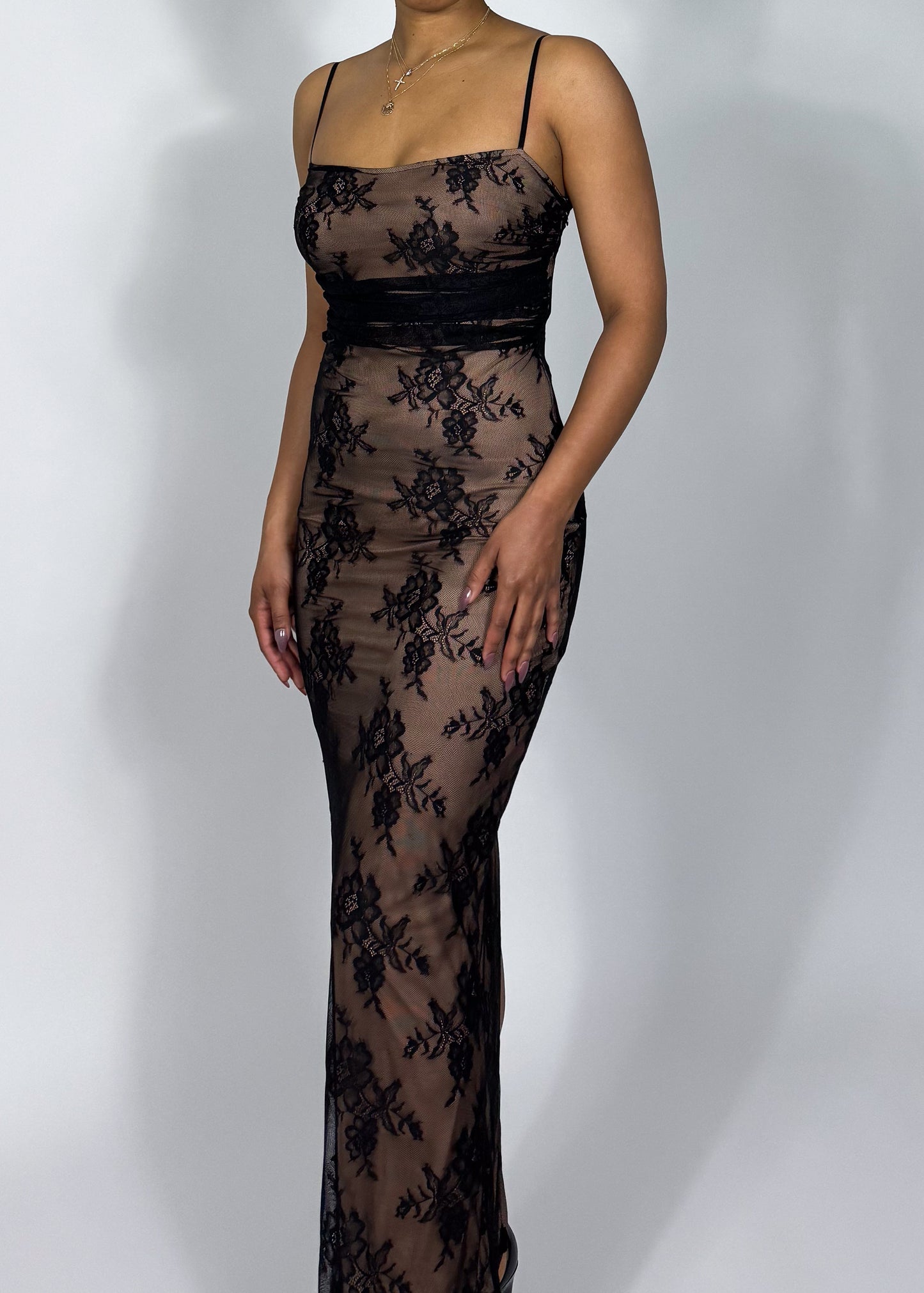 Josie Ebony Corset Dress