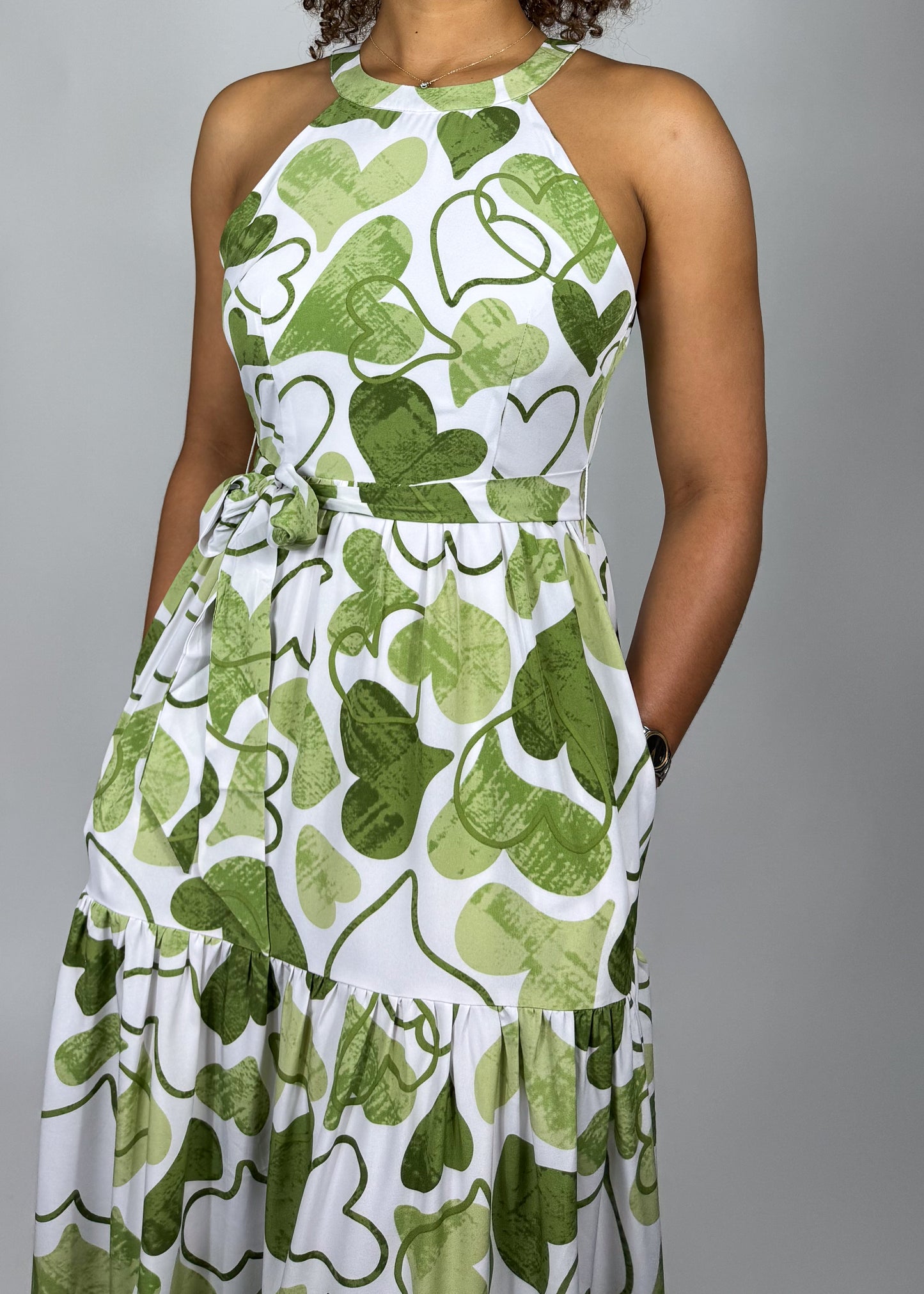 Gigi Green Dress